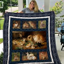Rabbit Quilt Tdhqi and Home Decor