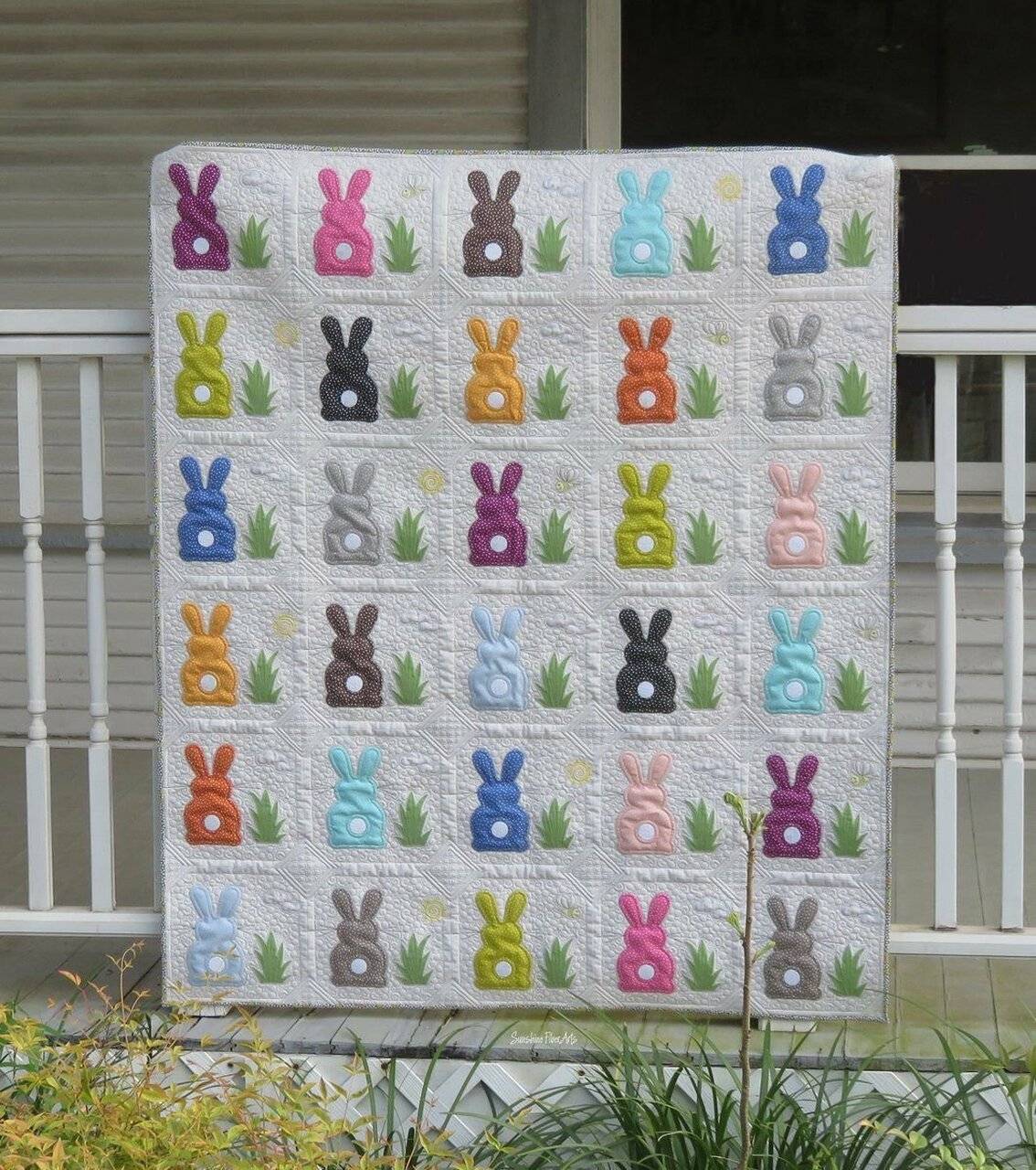 Rabbit Quilt Tdhrf and Home Decor