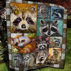 Raccoon Quilt Tdhdp and Home Decor