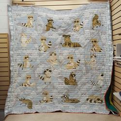 Racoon 2802036 3D Customized Quilt Blanket 615 and Home Decor