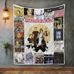 Radiohead 2 Album Covers Quilt Blanket and Home Decor