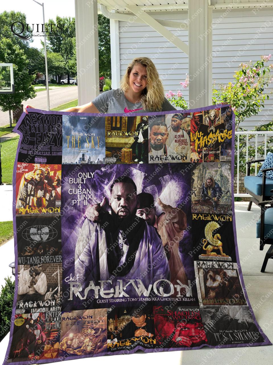 Raekwon Albums Quilt Blanket For Fans Ver 17 and Home Decor