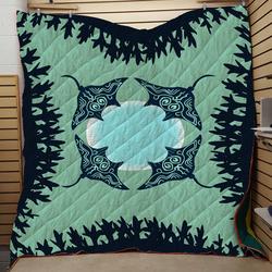 Raies Manta HUR25416 3D Customized Quilt 2307 and Home Decor
