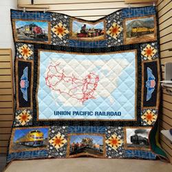 Railroad Quilt Blanket Dhc0910608Vt and Home Decor