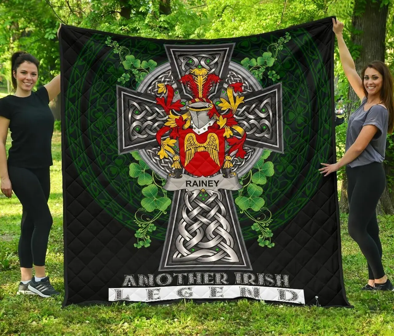 Rainey Ireland Irish Legend JFJ11800 3D Customized Quilt 2707 and Home Decor