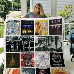 Rammstein Albums Quilt Blanket 02 and Home Decor