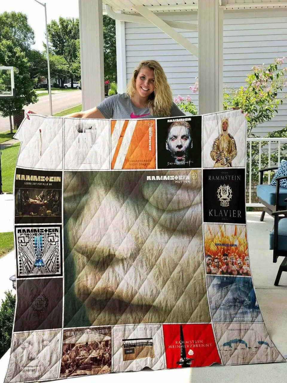 Rammstein Blanket Th1809 Quilt and Home Decor