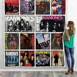 Ramones Albums Quilt Blanket New Arrival and Home Decor