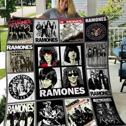 Ramones Quilt Blanket Hvt040625  Quilt and Home Decor