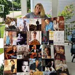 Randy Travis Albums Quilt Blanket For Fans Ver 25 and Home Decor