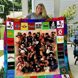 Rapper Legends Quilt Blanket and Home Decor