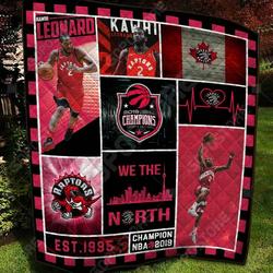 Raptors World Champions Like 3D Personalized Customized Quilt Blanket 1056 and Home Decor