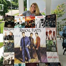 Rascal Flatts Albums Quilt Blanket For Fans Ver 17 and Home Decor