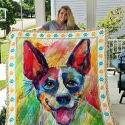 Rat Terrier Quilt Blanket Luk6Ys Dhc0301781Dd and Home Decor