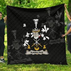 Rawlins Ireland Irish Family Crest JFJ11828 3D Customized Quilt 2707 and Home Decor