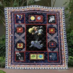 Reach Out To The Stars Quilt Blanket Lv01  Quilt and Home Decor