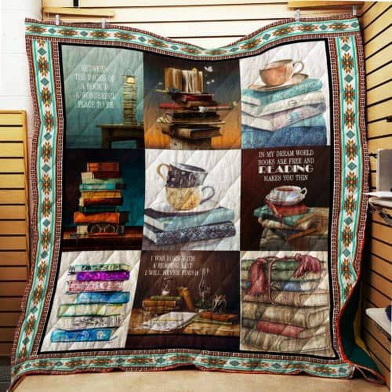Reading Cl22100451Mdq Quilt Blanket and Home Decor