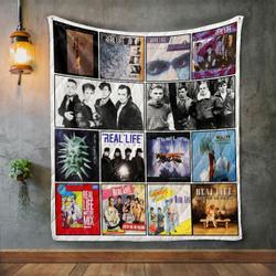 Real Life Album Covers Quilt Blanket and Home Decor