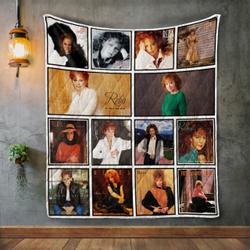 Reba Mcentire Album Covers Quilt Blanket and Home Decor