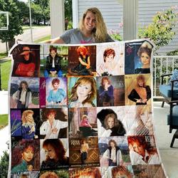 Reba Mcentire Quilt Blanket 0998 and Home Decor