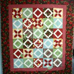 Rebel Roses Quilt Tdhws and Home Decor
