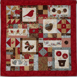 Red Bird And Butterfly Quilt Tdhjo and Home Decor