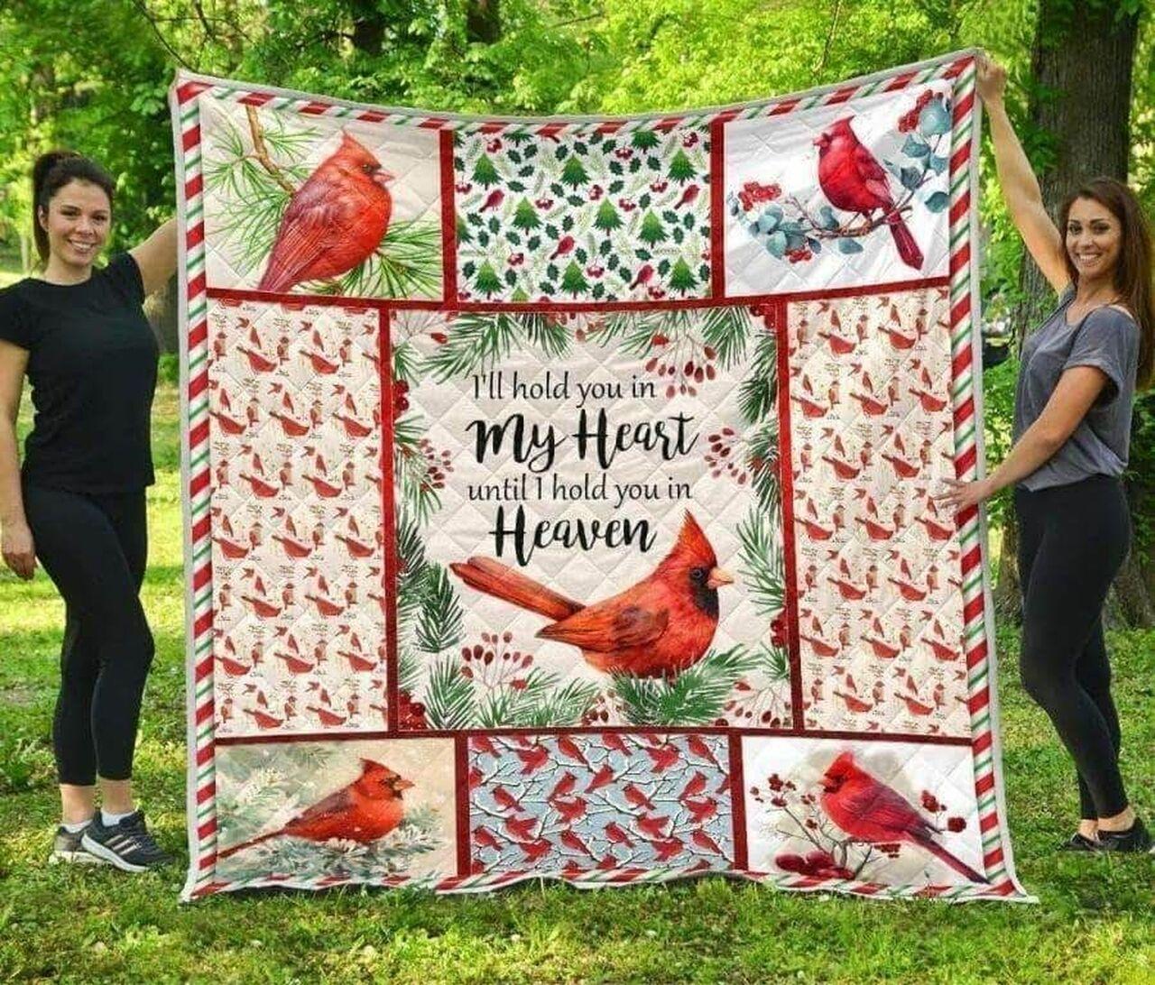 Red Bird Cl05100080Mdq Quilt Blanket and Home Decor