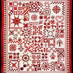Red Christmas Quilt Tdhsg and Home Decor