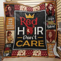 Red Hair Ee19506 Quilt Inkp0108 Inkp0108 and Home Decor