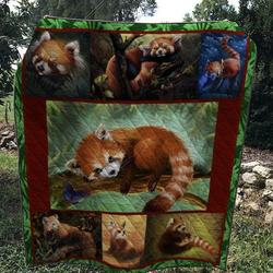Red Panda 1303 57 Quilt Blanket  Quilt and Home Decor