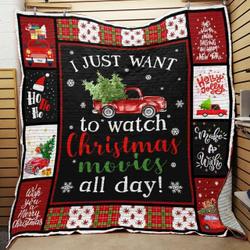 Red Truck Christmas JFJ11872 3D Customized Quilt 2707 and Home Decor