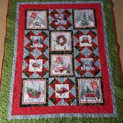 Red Truck Quilt Tdhur and Home Decor