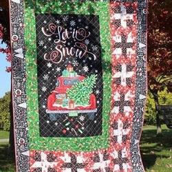 Red Truck Quilt Tdhxb and Home Decor
