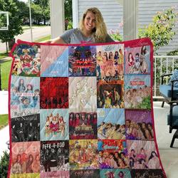 Red Velvet Albums Quilt Blanket For Fans Ver 25 and Home Decor