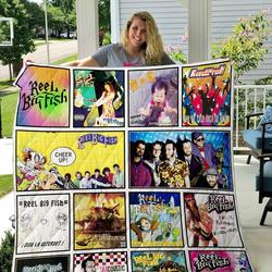 Reel Big Fish Quilt Blanket and Home Decor