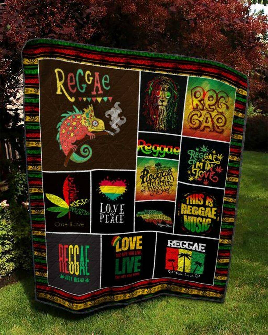Reggea Tnt1204 17 Quilt Blanket Quilt and Home Decor