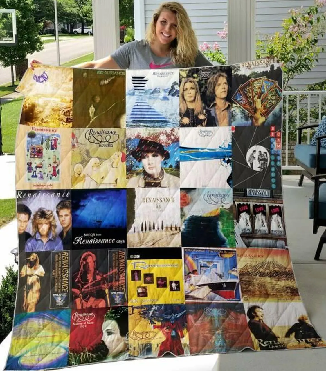 Renaissance Quilt Blanket Limited Quilt Blanket and Home Decor