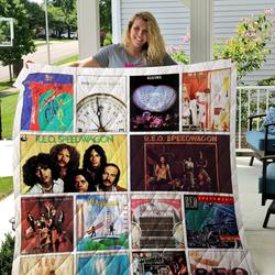 Reo Speedwagon Quilt Blanket 02 and Home Decor
