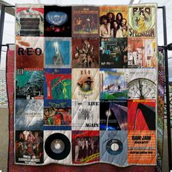Reo Speedwagon Quilt Blanket and Home Decor
