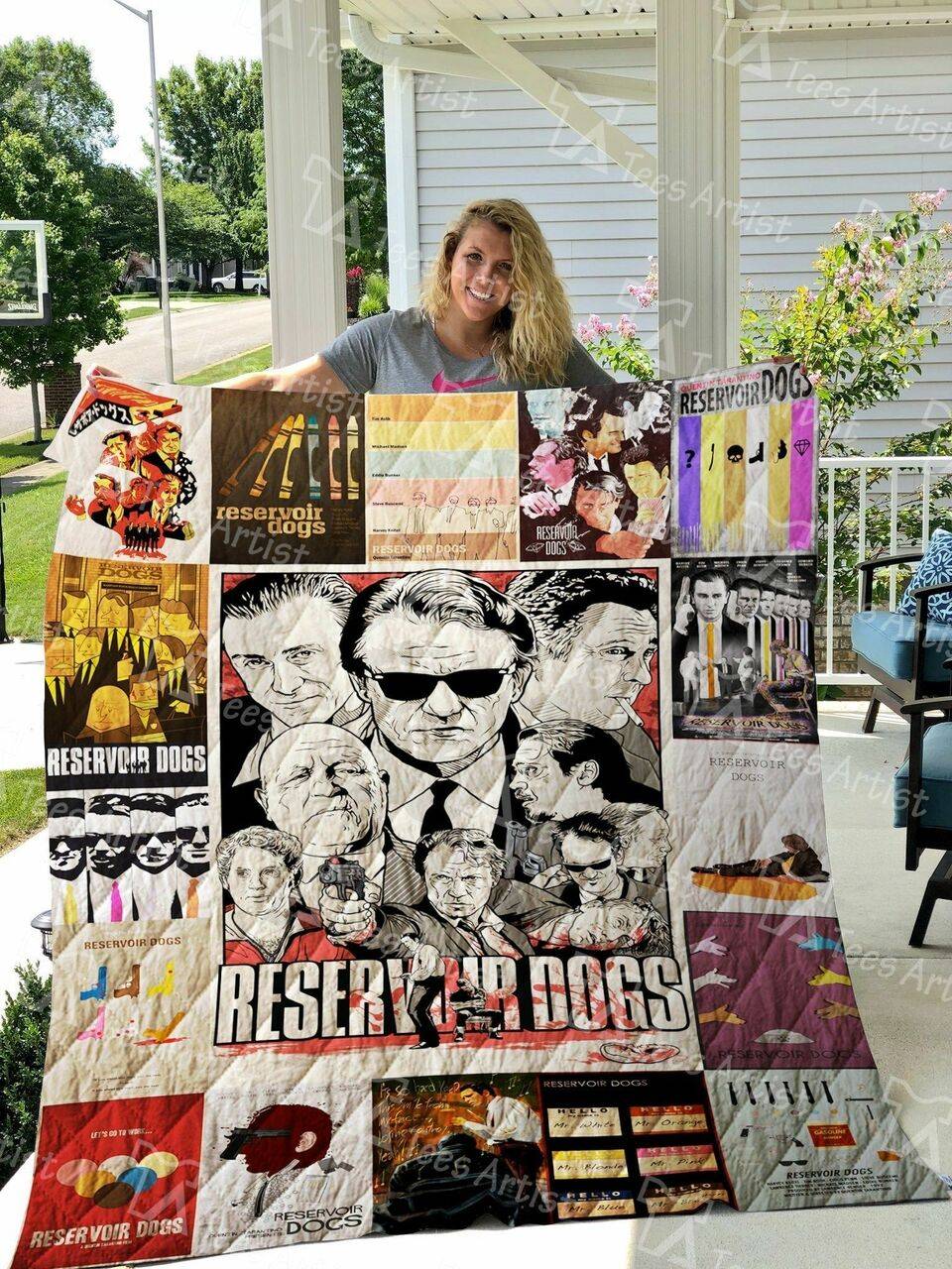 Reservoir Dogs Quilt Blanket 0534 and Home Decor