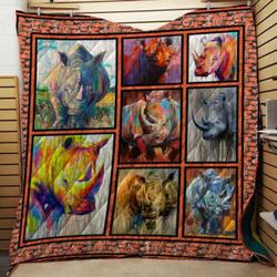 Rhino Quilt V1 and Home Decor