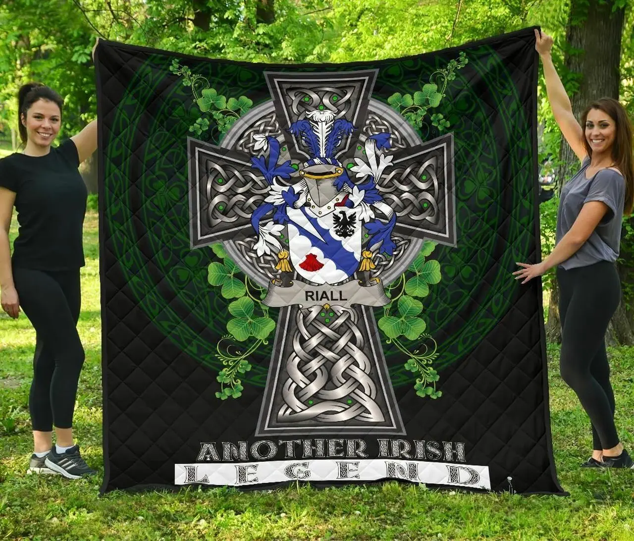 Riall Or Ryle Ireland Irish Legend JFJ11939 3D Customized Quilt 2707 and Home Decor
