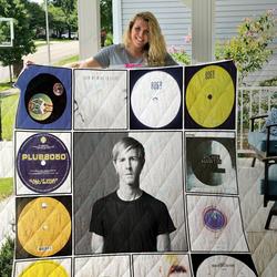 Richie Hawtin Quilt Blanket and Home Decor