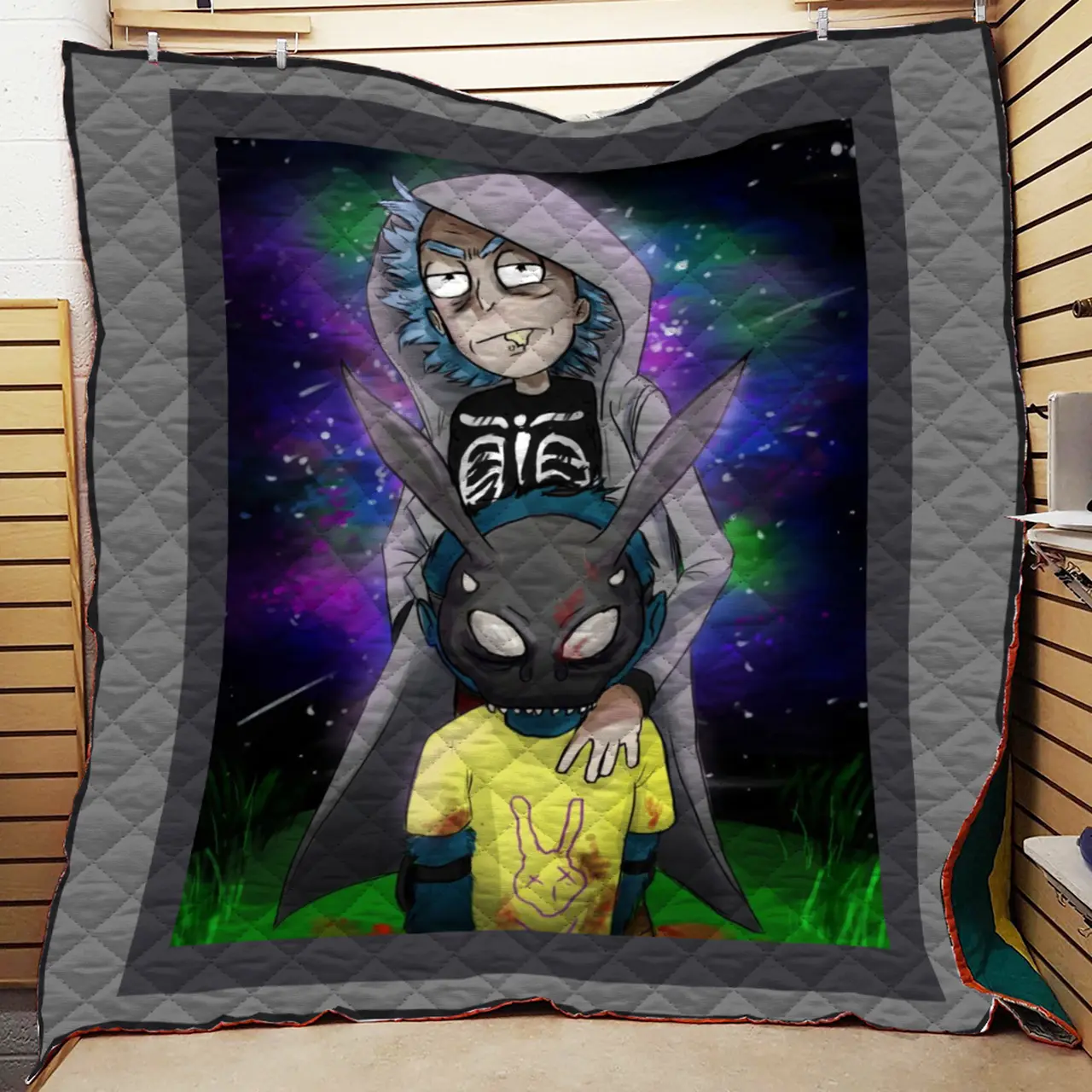 Rick Halloween Quilt and Home Decor