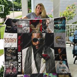 Rick Ross Albums Quilt Blanket For Fans Ver 17 and Home Decor