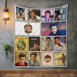 Ricky Nelson 2 Album Covers Quilt Blanket and Home Decor