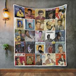 Ricky Nelson Album Covers Quilt Blanket and Home Decor