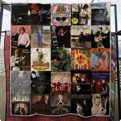 Ricky Skaggs Quilt Blanket and Home Decor