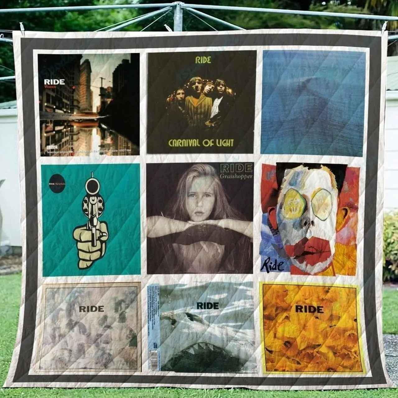Ride Best Albums Quilt Blanket and Home Decor