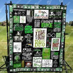 Ride Like A Girl Quilt Blanket Ynt9  Quilt and Home Decor